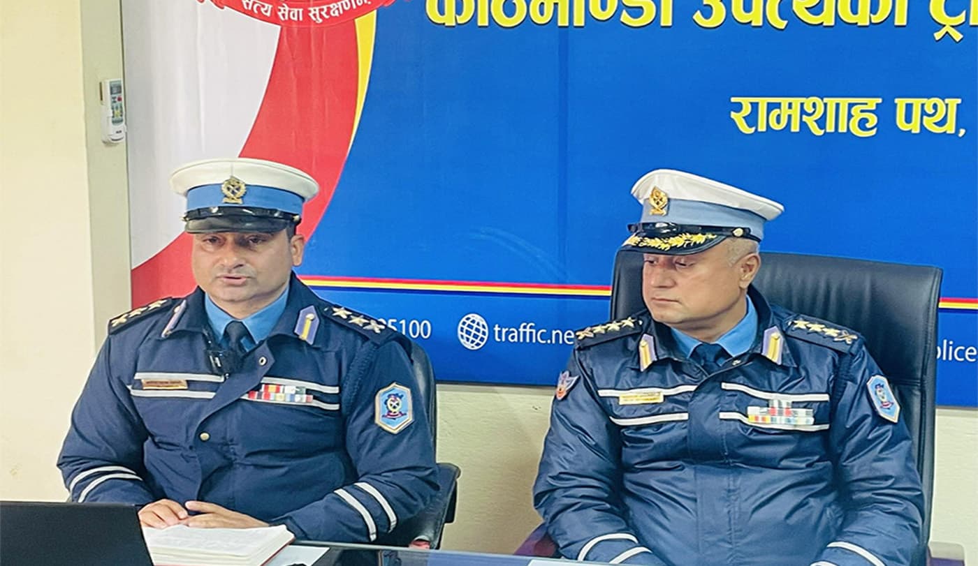 दुर्घटना घटाउने लक्ष्यसहित ट्राफिक सप्ताह– २०८२ प्रारम्भ काठमाडौं उपत्यकामा