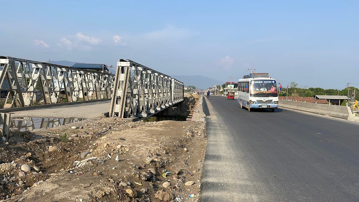 नारायणघाटको–बुटवल सडकअन्तर्गत पूर्वी खण्डका पुल निर्माण सम्पन्न