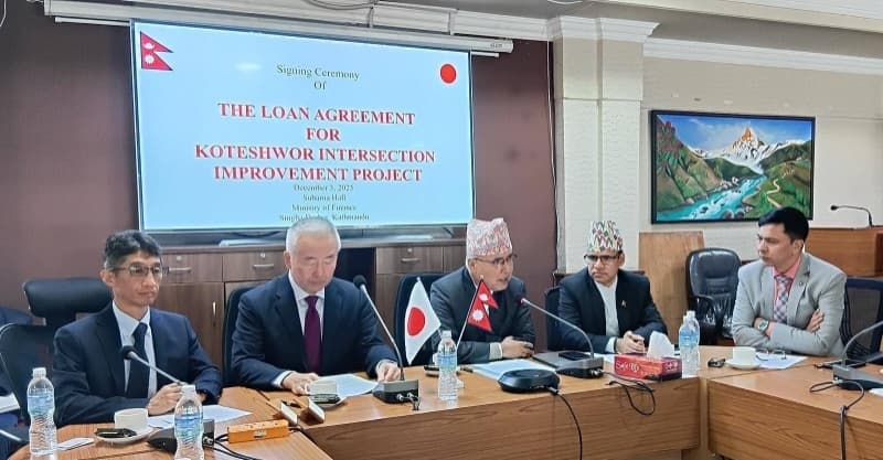 Nepal And Japan Finalize Rs 31.76 Billion Loan For Underpasses And Flyovers To Ease Traffic
