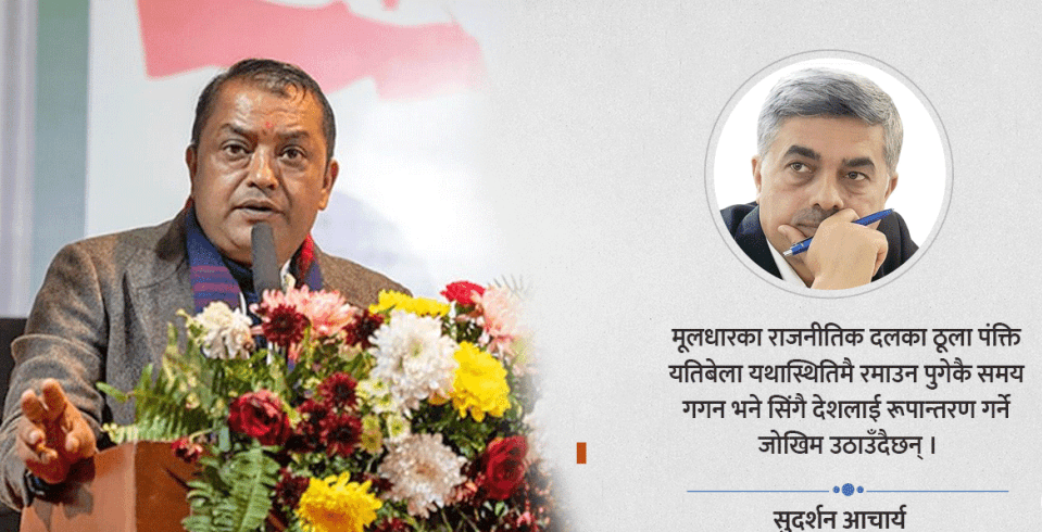 गगन थापाले देश र कांग्रेसमा खोजेको परिवर्तन