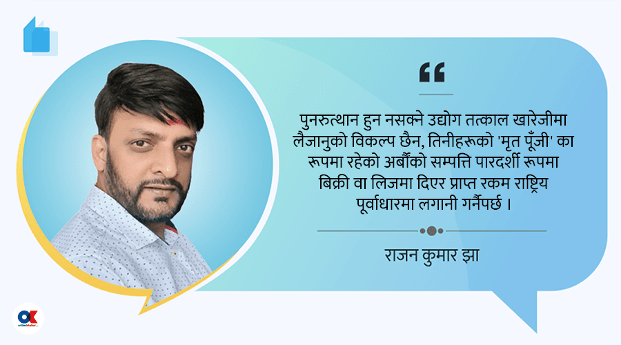 गौरवगाथादेखि भग्नावशेषसम्म : रुग्ण उद्योगहरूको पुनर्जीवन मार्गचित्र
